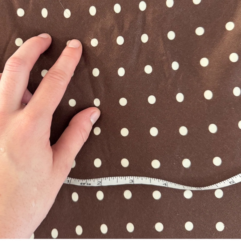 For Love & Lemons Daisy Mae Strapless Polka Dot Midi Dress Coquette Barbie M - Picture 11 of 12